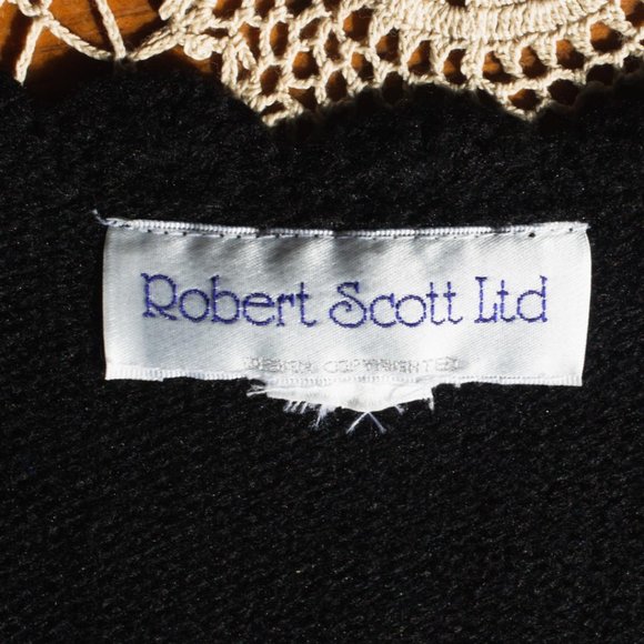 Vintage 1980s Patchwork Sweater Vest - Picture 3 of 4